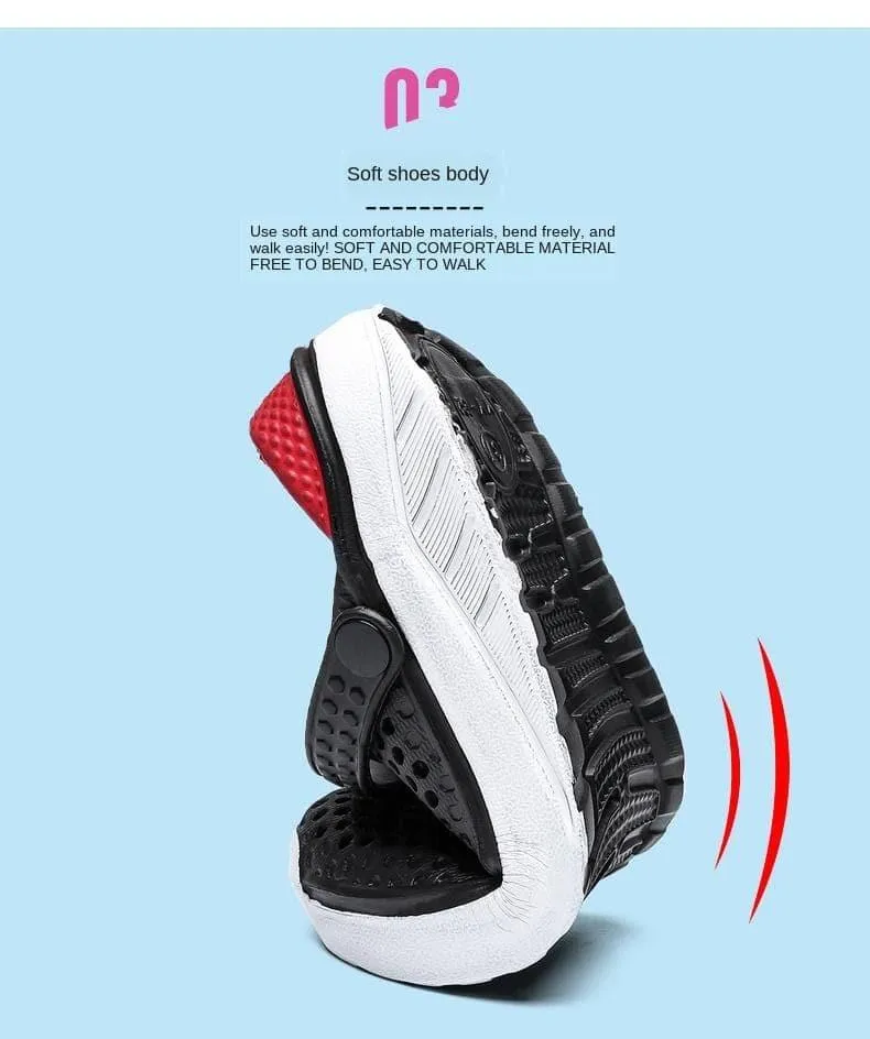 Breathable Sandals for Women Men, Slides Flip flops for Adults and Children
