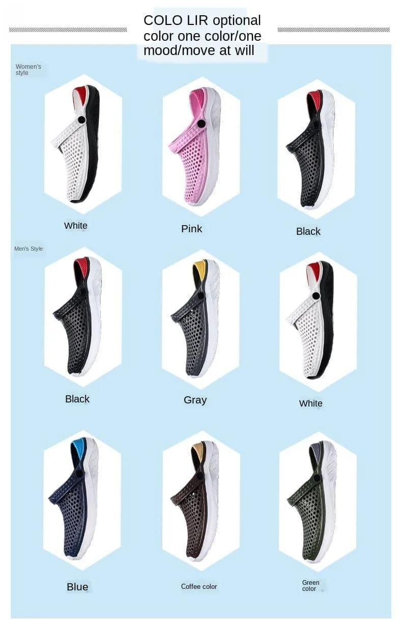 Breathable Sandals for Women Men, Slides Flip flops for Adults and Children