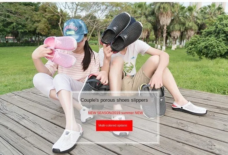 Breathable Sandals for Women Men, Slides Flip flops for Adults and Children