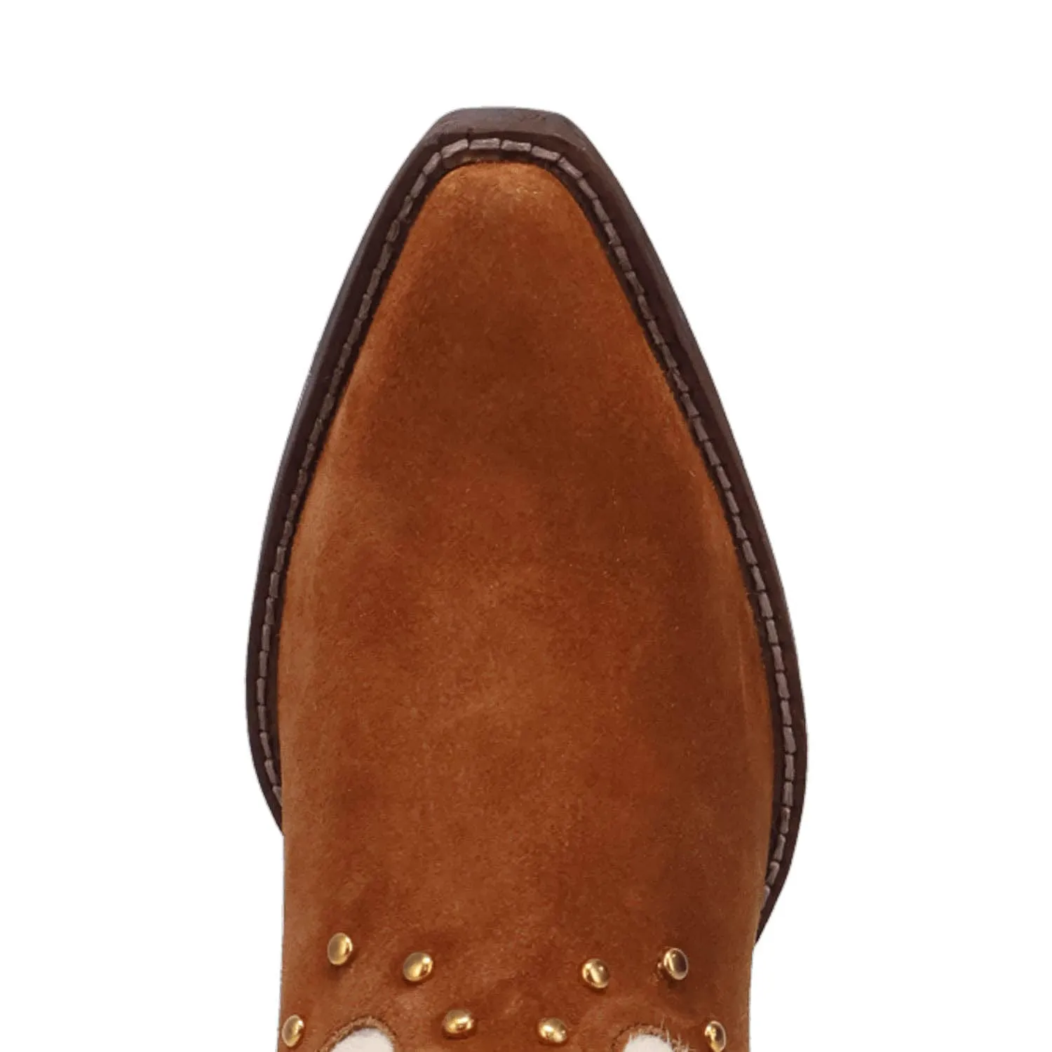 Dingo Womens Rodeo Queen Brown Suede Cowboy Boots