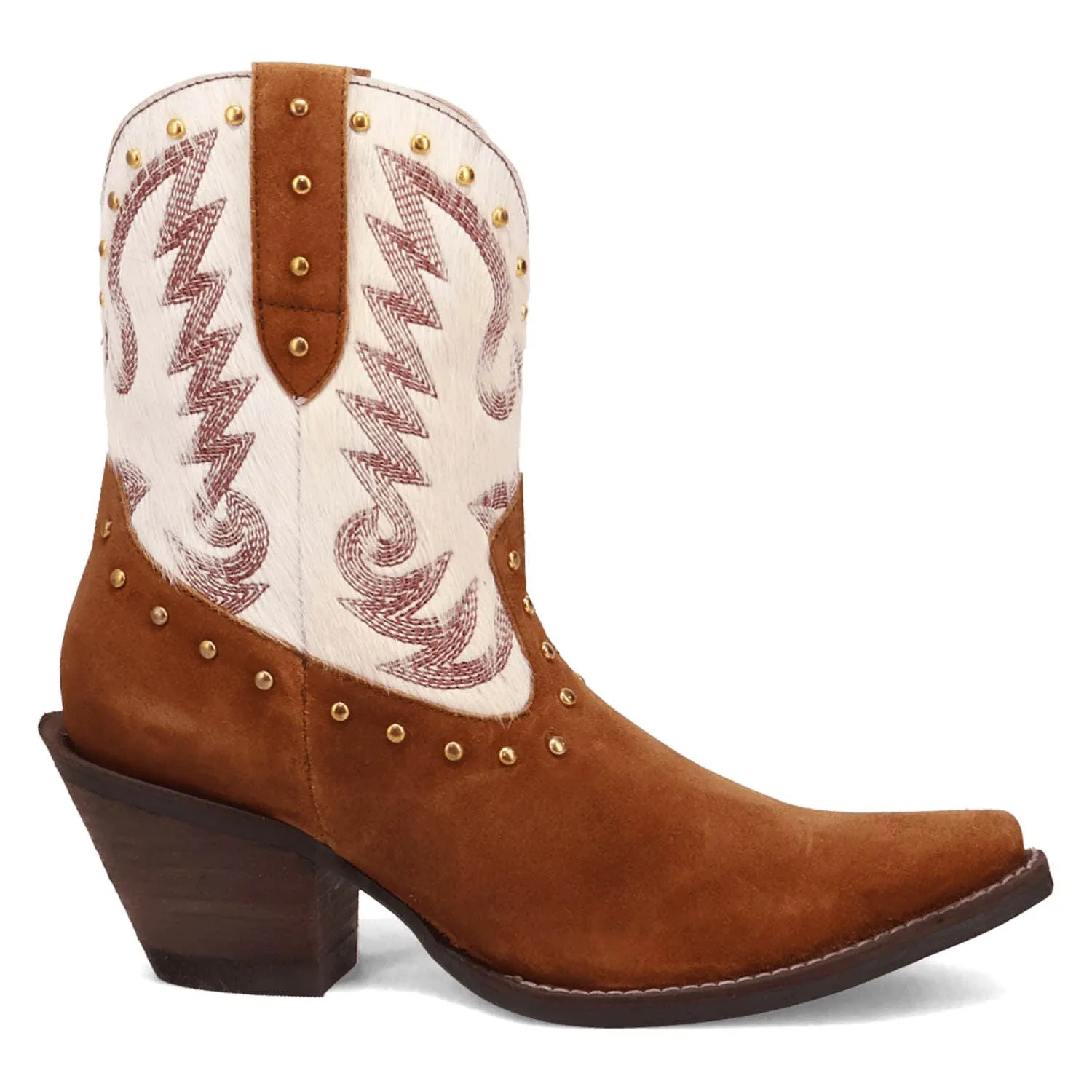 Dingo Womens Rodeo Queen Brown Suede Cowboy Boots
