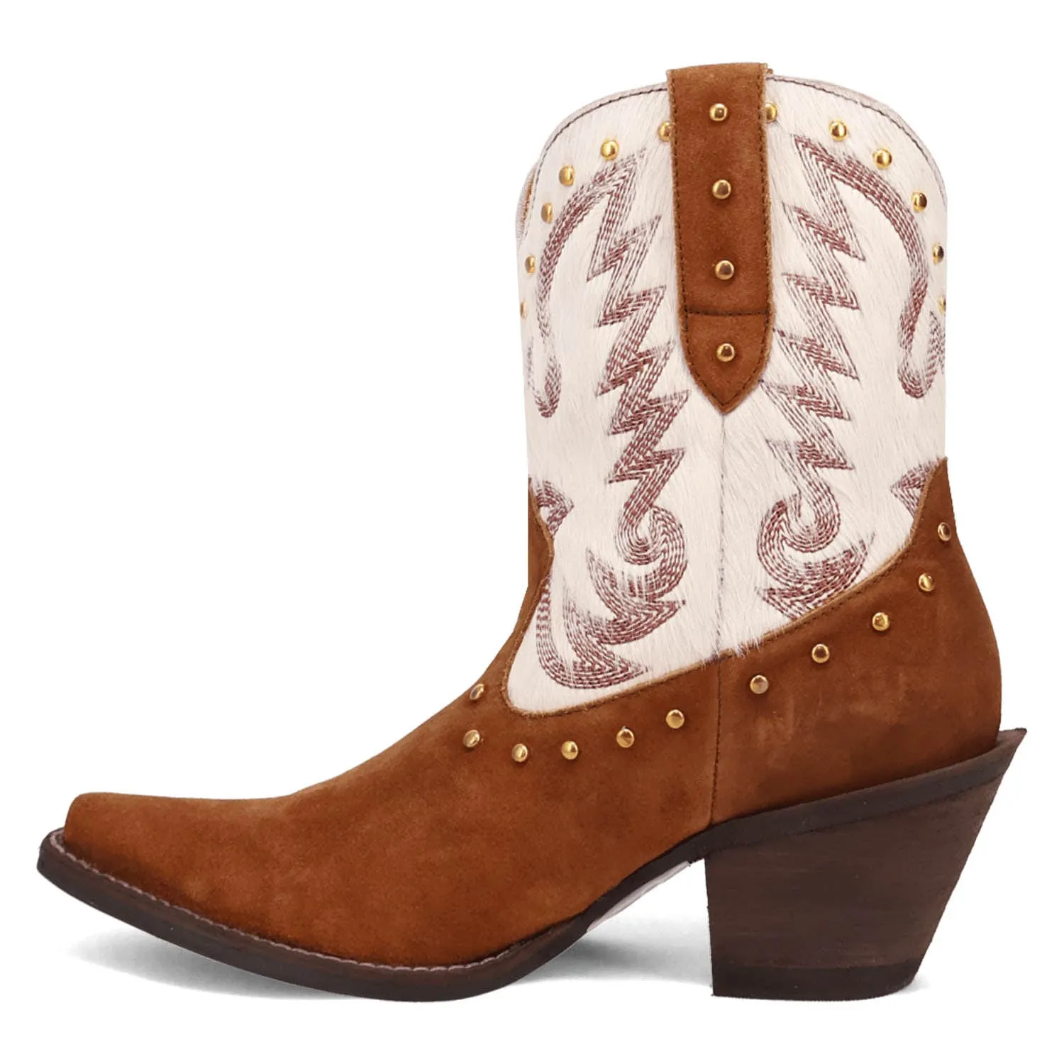 Dingo Womens Rodeo Queen Brown Suede Cowboy Boots