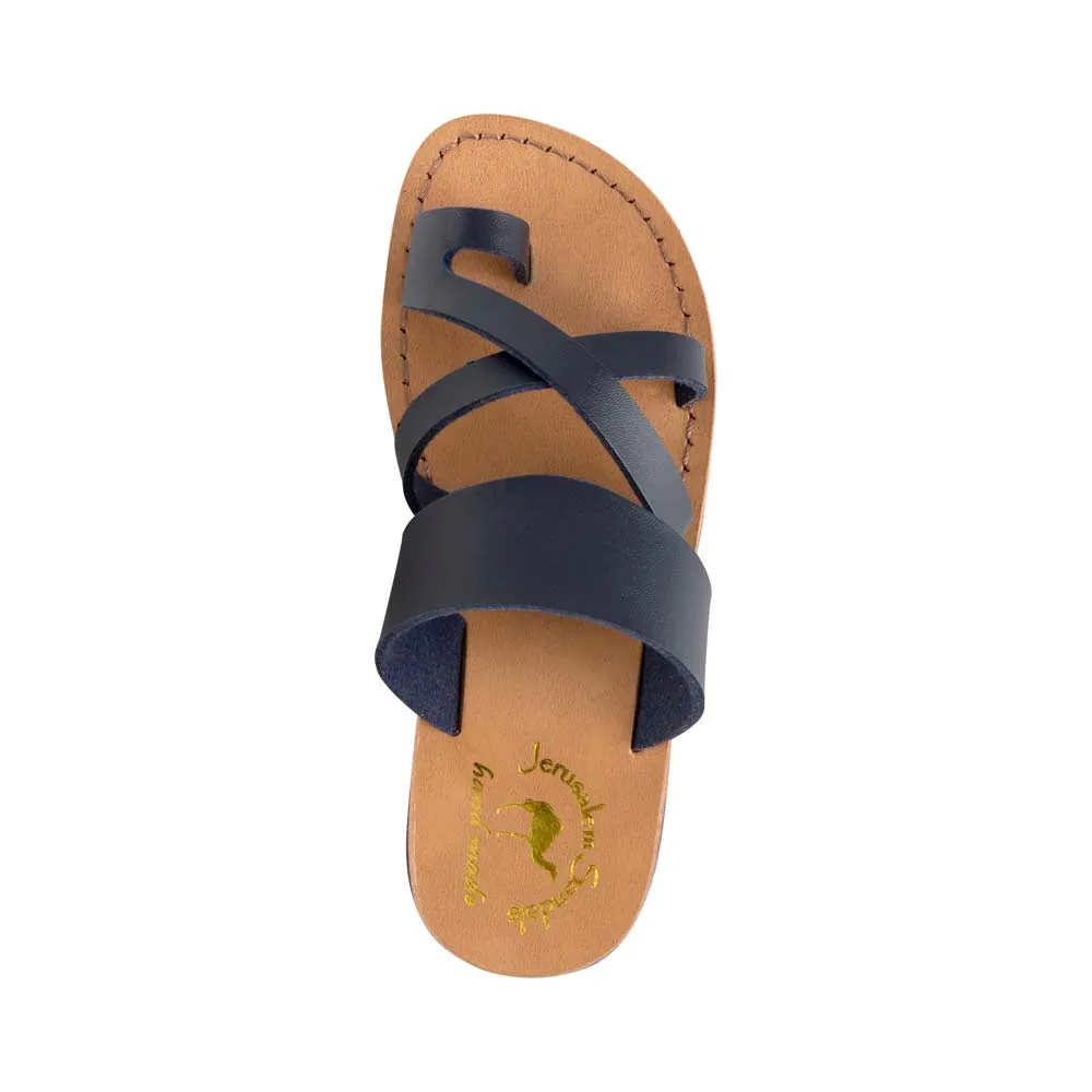 The Good Shepherd  Vegan - Leather Alternative Sandal | Blue