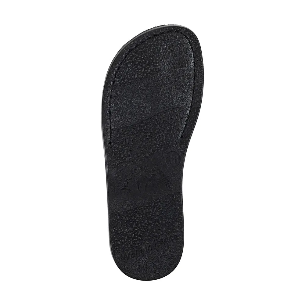 The Good Shepherd  Vegan - Leather Alternative Sandal | Blue